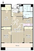 クレアールフレスカ 205 間取り図