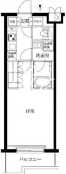 ルーブル蓮根弐番館 304 間取り図