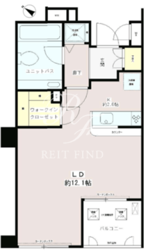 フェアステージ広尾 202 間取り図