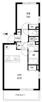 コンポジット千駄木ヒルトップ 502 間取り図