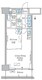 パークアクシス新宿百人町 212 間取り図