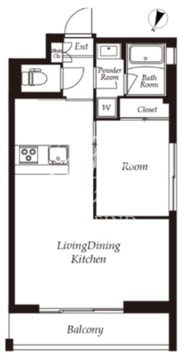 THE CLASS EXCLUSIVE RESIDENCE 403 間取り図