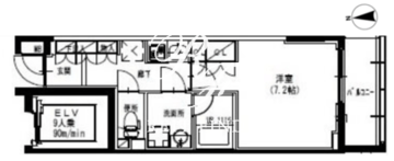 エスレジデンス曳舟 903 間取り図