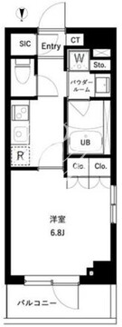 アーバンパーク高井戸 107 間取り図