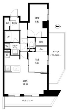 アーバンパーク高井戸 904 間取り図