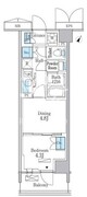 パークアクシス品川南大井パークフロント 439 間取り図