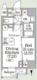 ボアビスタ上野御徒町 303 間取り図