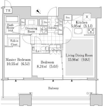 大崎ガーデンレジデンス 1712 間取り図
