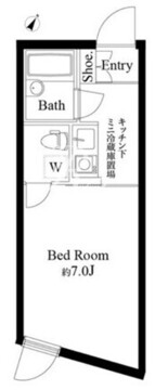 サタケドリームコート 202 間取り図