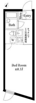 サタケドリームコート 201 間取り図