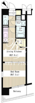 ステラメゾン茗荷谷 1005 間取り図