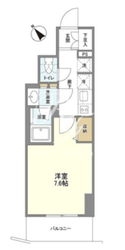 カメリア 202 間取り図