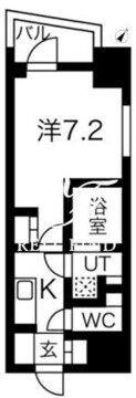 プレール・ドゥーク文京本郷 702 間取り図
