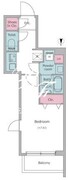 ドゥーエ梅屋敷 408 間取り図