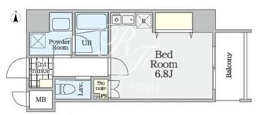 ビ・ラグーナ浅草 302 間取り図