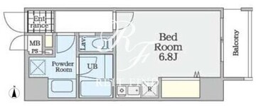 ビ・ラグーナ浅草 401 間取り図