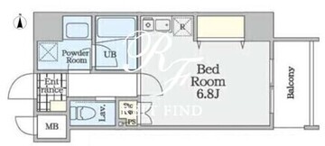 ビ・ラグーナ浅草 502 間取り図