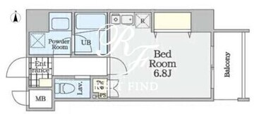 ビ・ラグーナ浅草 602 間取り図
