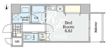 ビ・ラグーナ浅草 702 間取り図
