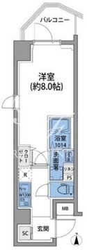 ルネサンスコート田端 204 間取り図