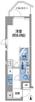 ルネサンスコート田端 504 間取り図