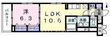 ノークス 402 間取り図