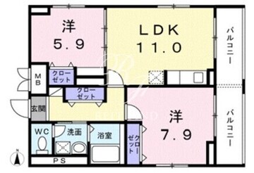 ノークス 403 間取り図