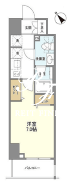 カメリア 803 間取り図