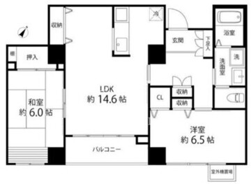 ティーズガーデン東陽町 202 間取り図