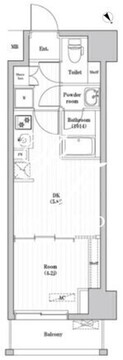 アーバンパーク押上 204 間取り図