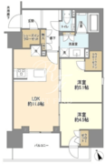プラウド五反田 703 間取り図