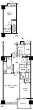 参宮橋マンション 321 間取り図