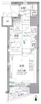 パレステュディオ渋谷ウエスト 901 間取り図