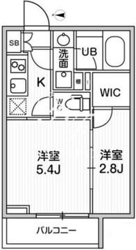 リテラス清澄白河 201 間取り図