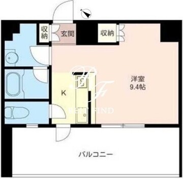 オーキッドレジデンス品川 706 間取り図