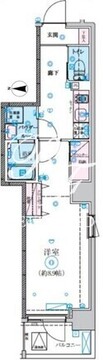 リヴシティ両国五番館 803 間取り図