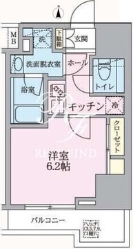 アークマーク浅草 803 間取り図