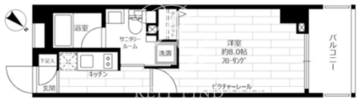グランドコンシェルジュ日本橋 502 間取り図