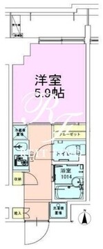 門前仲町レジデンス壱番館 1104 間取り図
