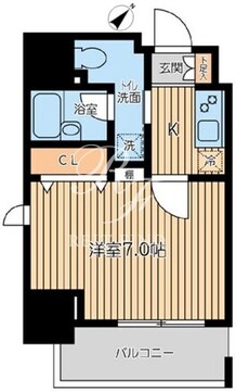 シティスパイア新川 504 間取り図