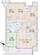 エスティメゾン豊洲レジデンス A-618 間取り図