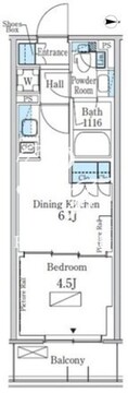 パークアクシス新宿百人町 440 間取り図