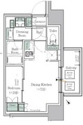 ワンルーフレジデンス西日暮里 810 間取り図