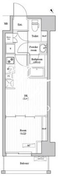 アーバンパーク押上 502 間取り図