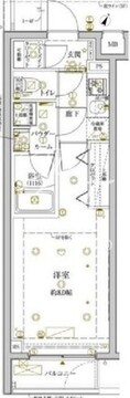 クレイシアIDZ学芸大学 101 間取り図