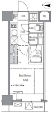 ＢｌｕＲｏｃｋ東品川 302 間取り図