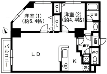 KDXレジデンス秋葉原 202 間取り図