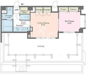 デュオステージ大塚 605 間取り図