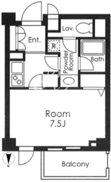 プライムアーバン用賀 311 間取り図