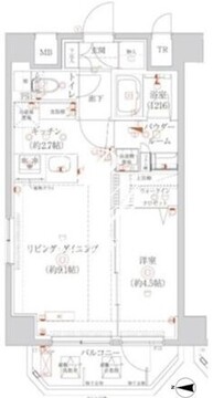 アルテシモリーノ 204 間取り図